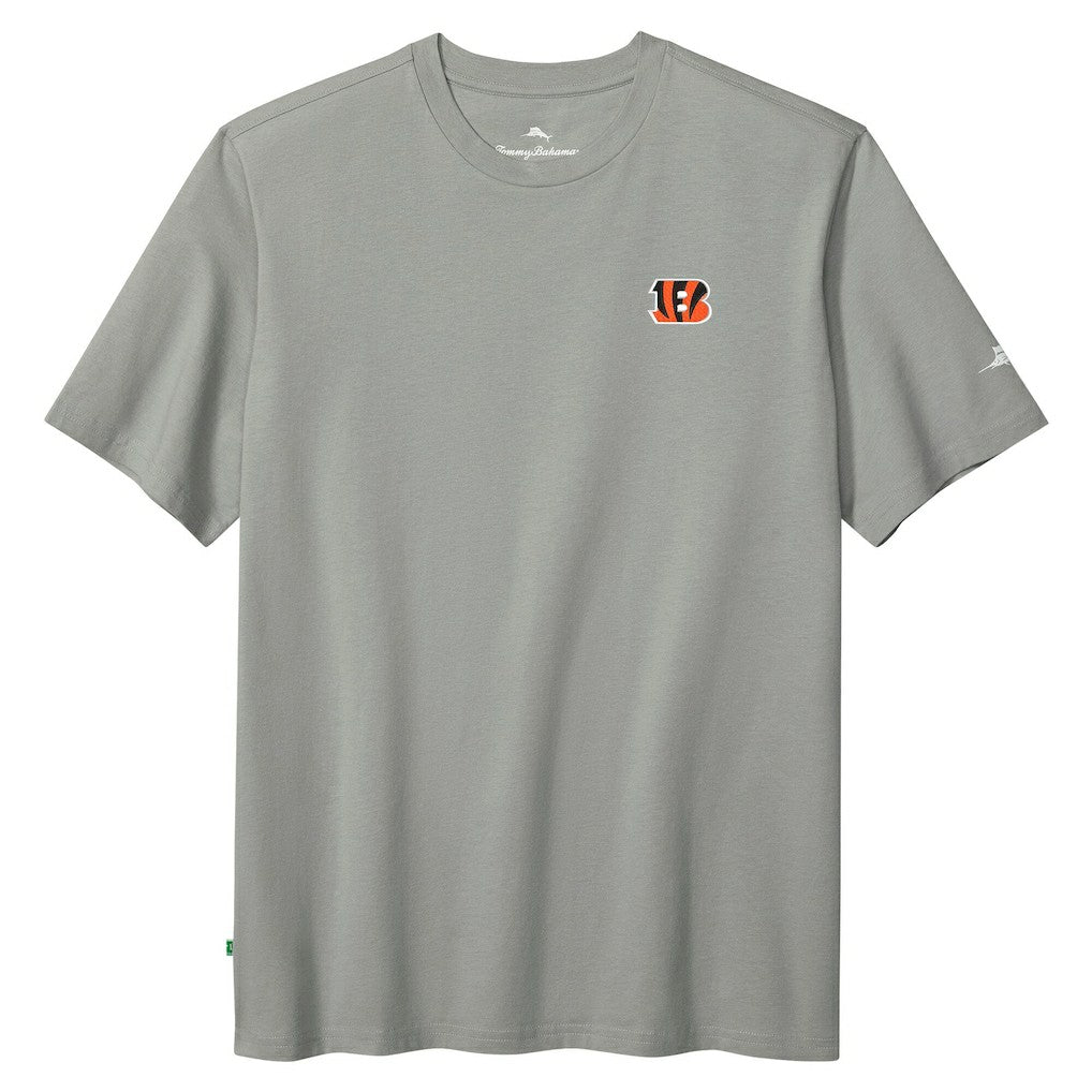 Cincinnati Bengals Huddle & Hang Tens T-Shirt - Gray on sale