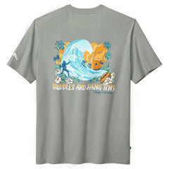 Buffalo Bills Huddle & Hang Tens T-Shirt - Gray sale