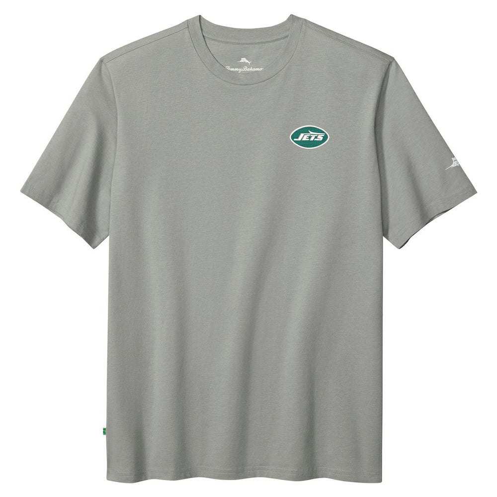 New York Jets Huddle & Hang Tens T-Shirt - Gray for sale