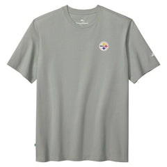 Pittsburgh Steelers Huddle & Hang Tens T-Shirt - Gray cheap