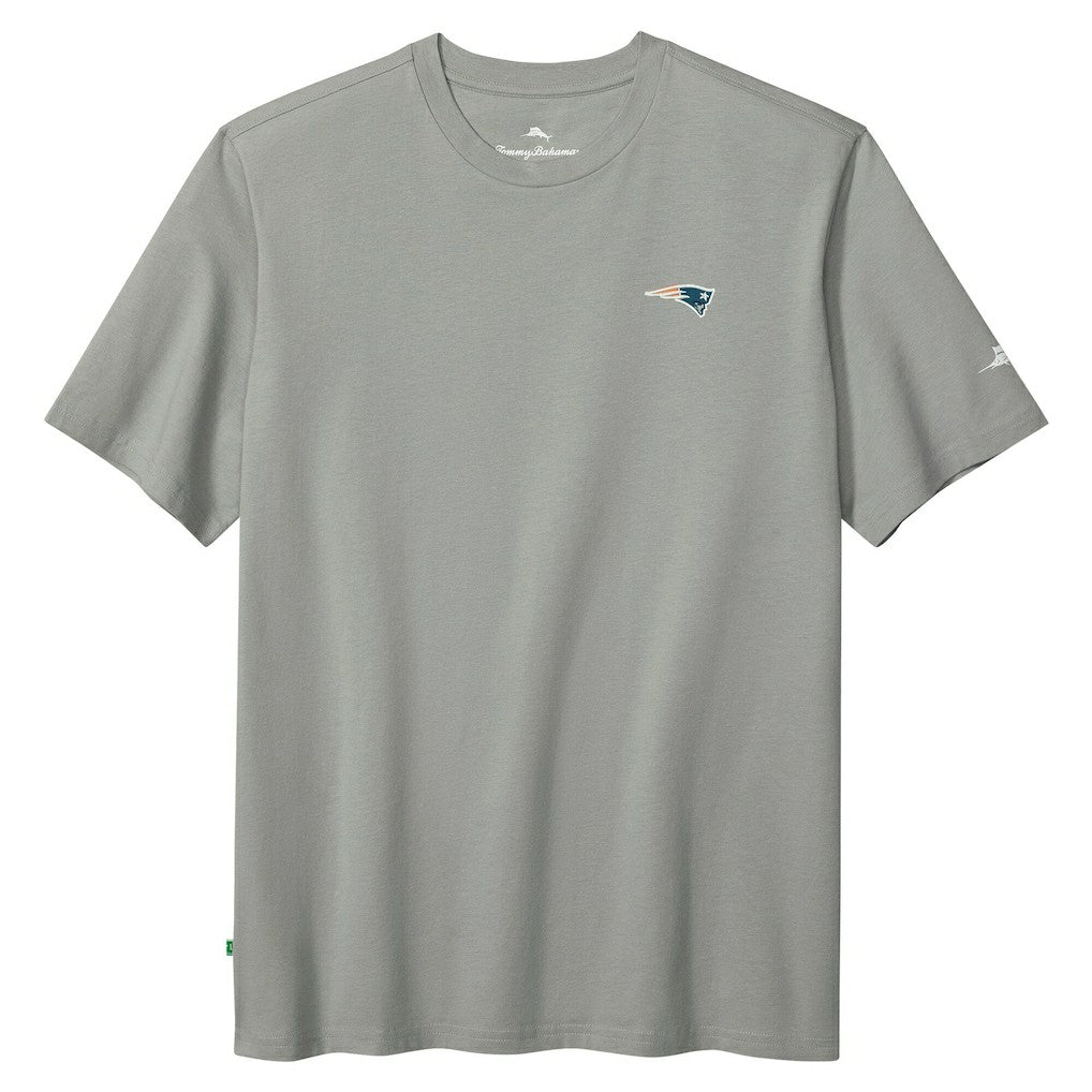New England Patriots Huddle & Hang Tens T-Shirt - Gray on sale