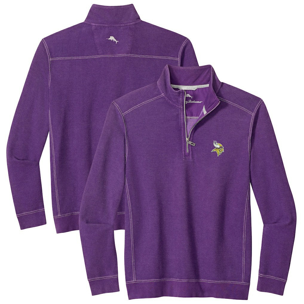 Minnesota Vikings Sport Tobago Half-Zip Pullover - Purple discount