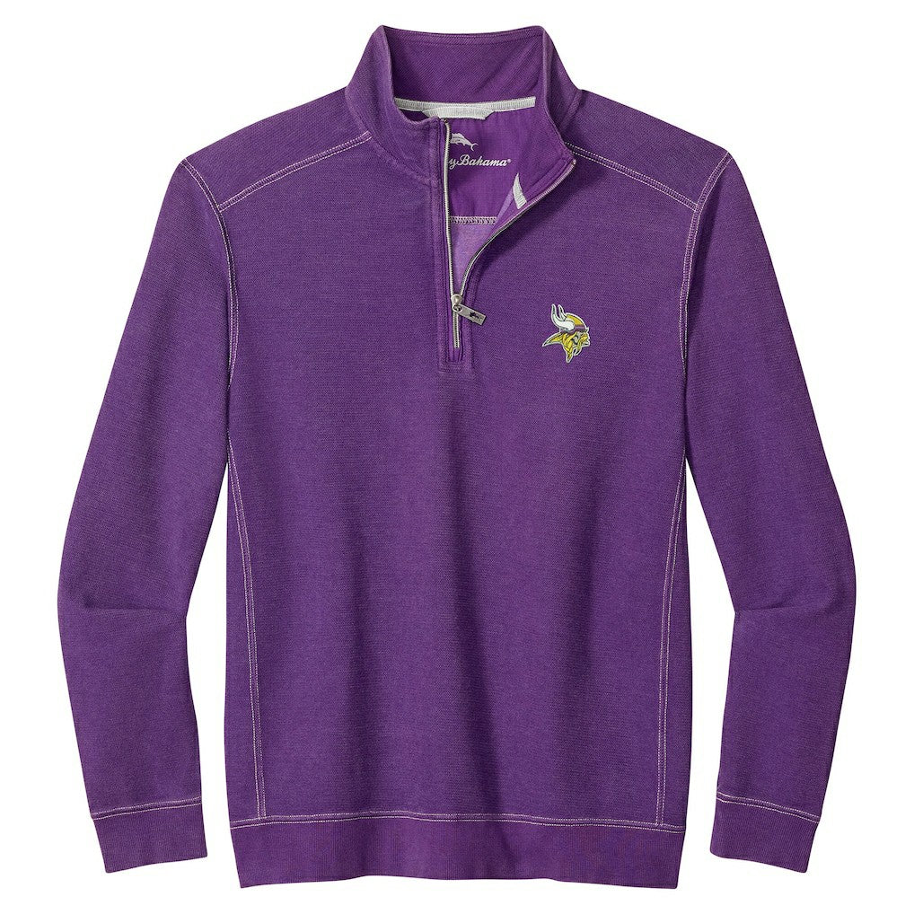 Minnesota Vikings Sport Tobago Half-Zip Pullover - Purple discount