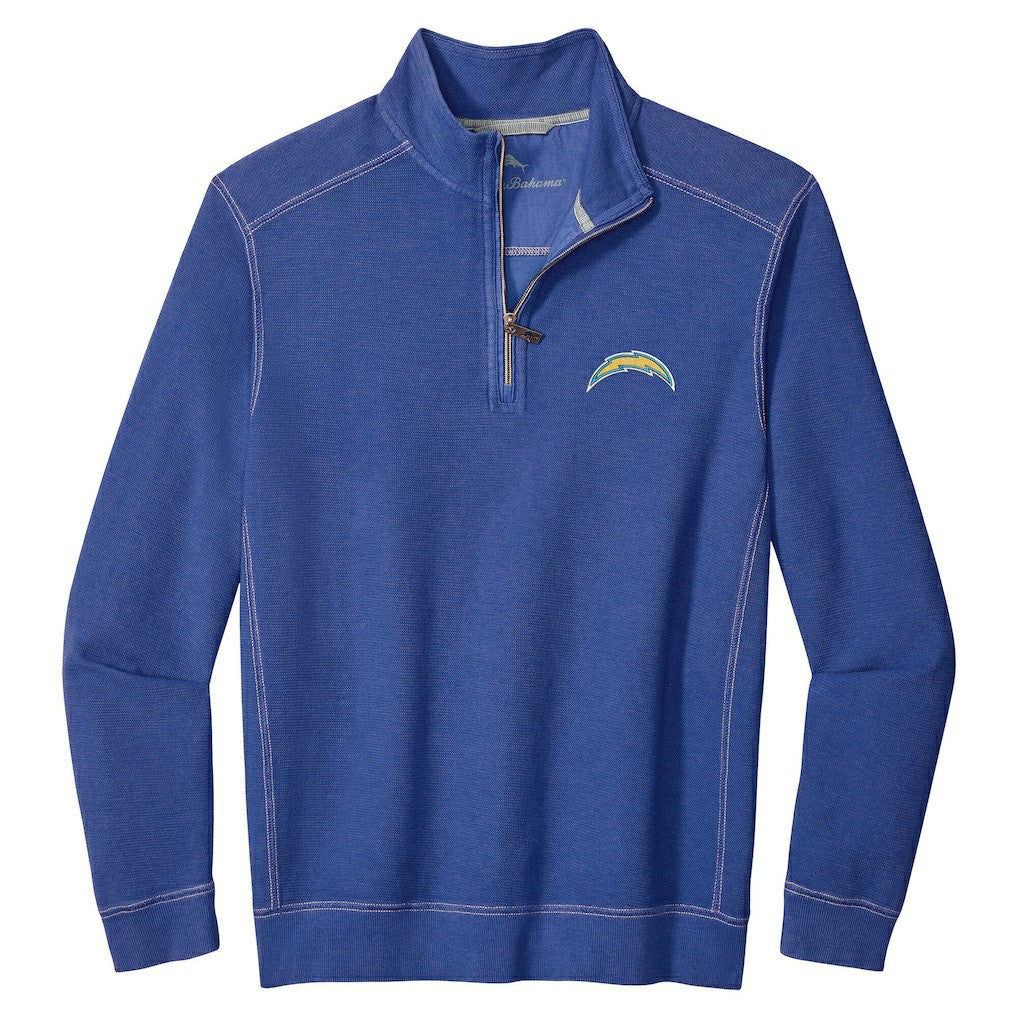 Los Angeles Chargers Sport Tobago Half-Zip Pullover - Royal on sale