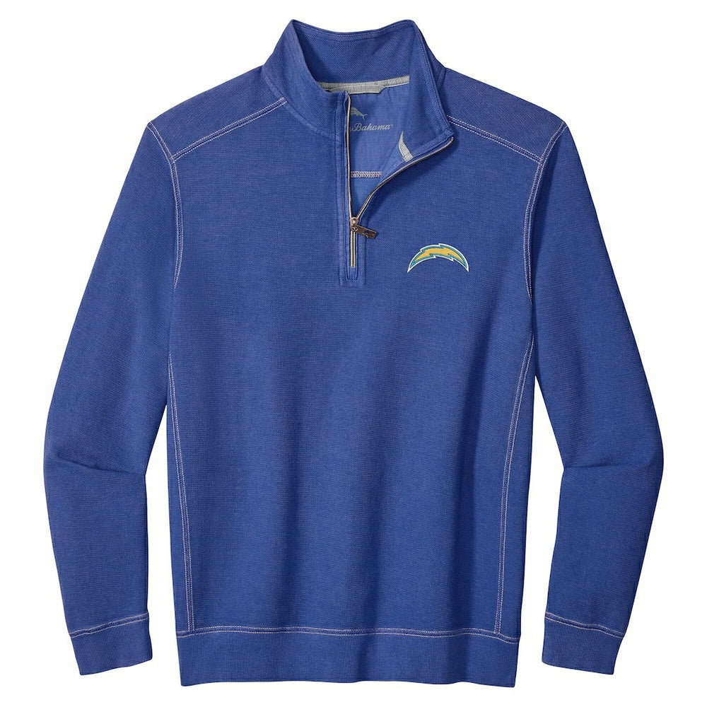 Los Angeles Chargers Sport Tobago Half-Zip Pullover - Royal on sale