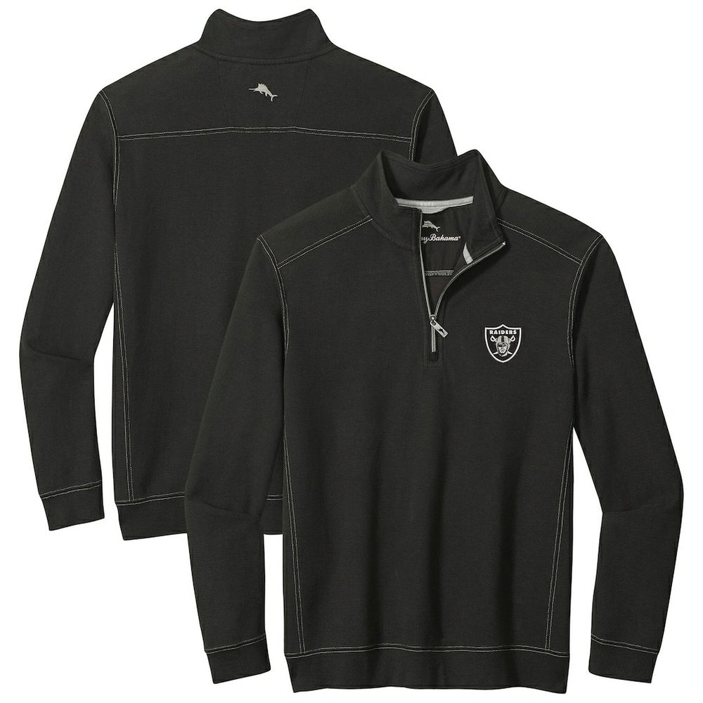 Las Vegas Raiders Sport Tobago Half-Zip Pullover - Black discount