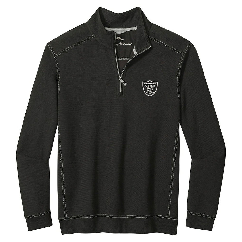 Las Vegas Raiders Sport Tobago Half-Zip Pullover - Black discount