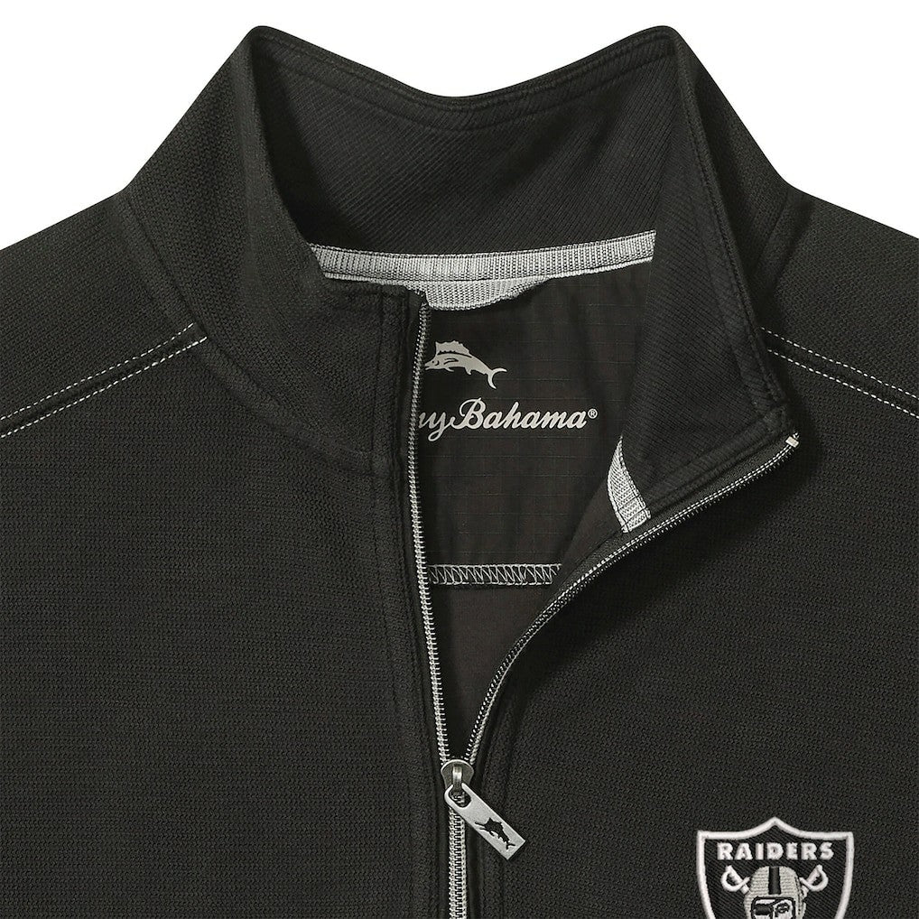 Las Vegas Raiders Sport Tobago Half-Zip Pullover - Black discount