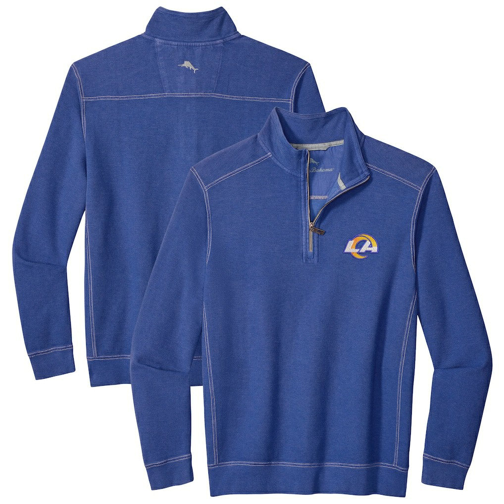 Los Angeles Rams Sport Tobago Half-Zip Pullover - Royal sale