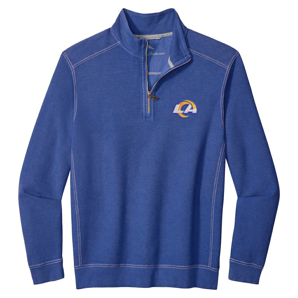 Los Angeles Rams Sport Tobago Half-Zip Pullover - Royal sale