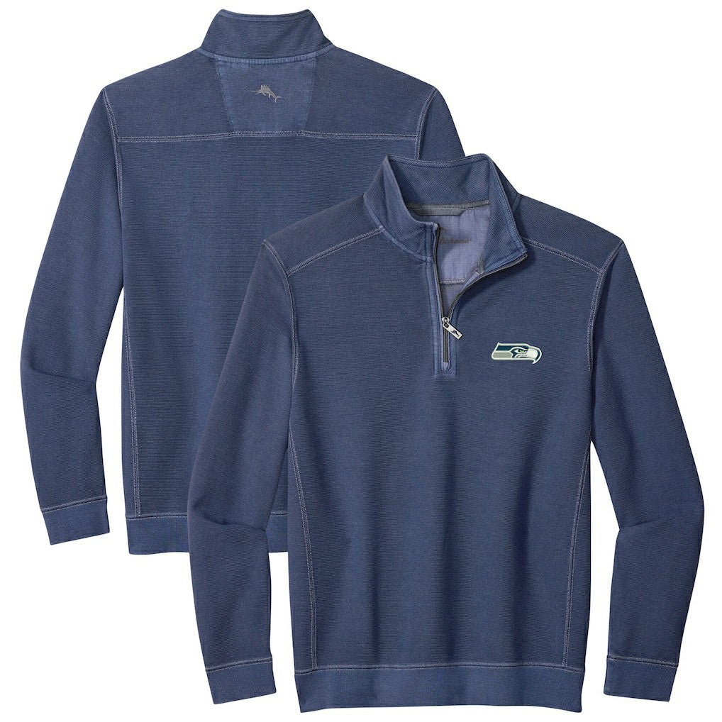 Seattle Seahawks Sport Tobago Half-Zip Pullover - College Navy cheap