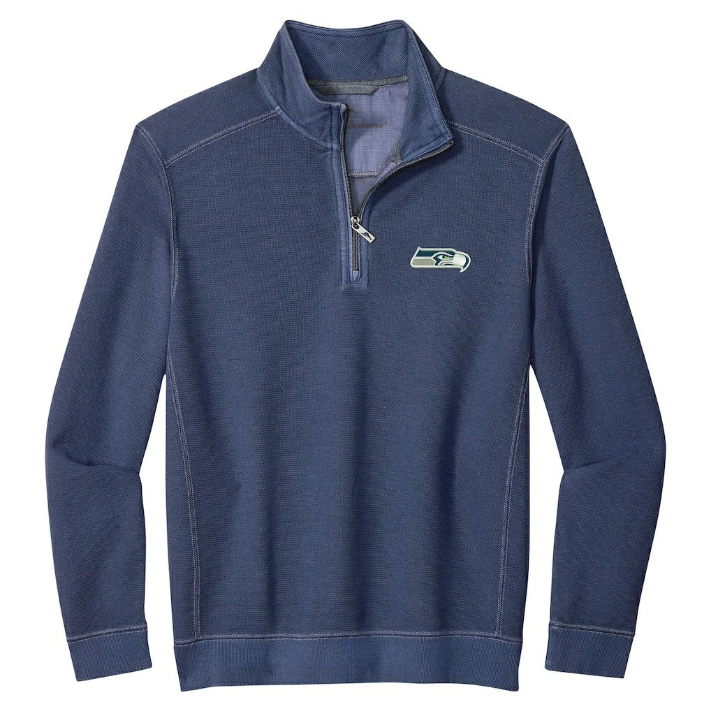 Seattle Seahawks Sport Tobago Half-Zip Pullover - College Navy cheap
