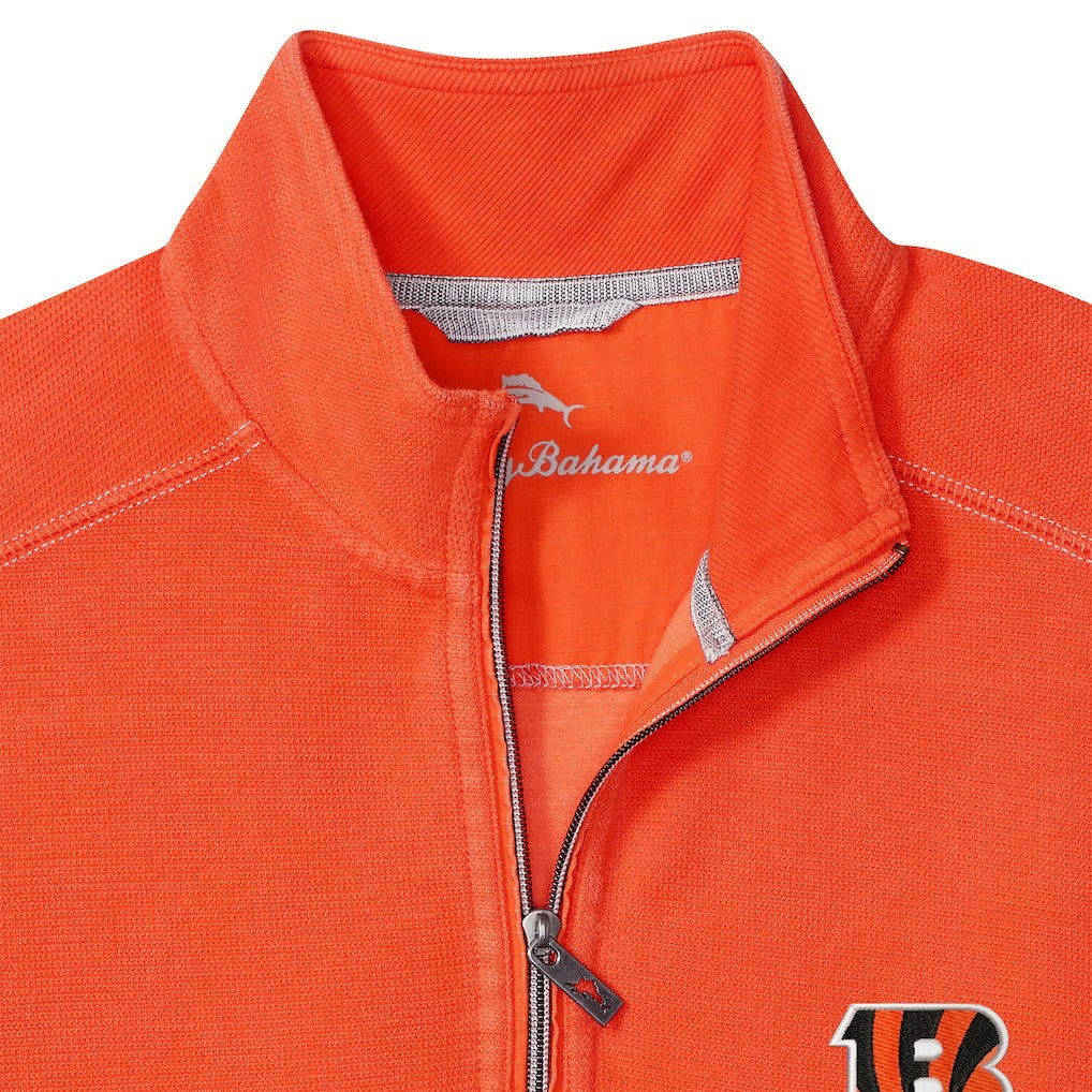 Cincinnati Bengals Sport Tobago Half-Zip Pullover - Orange online