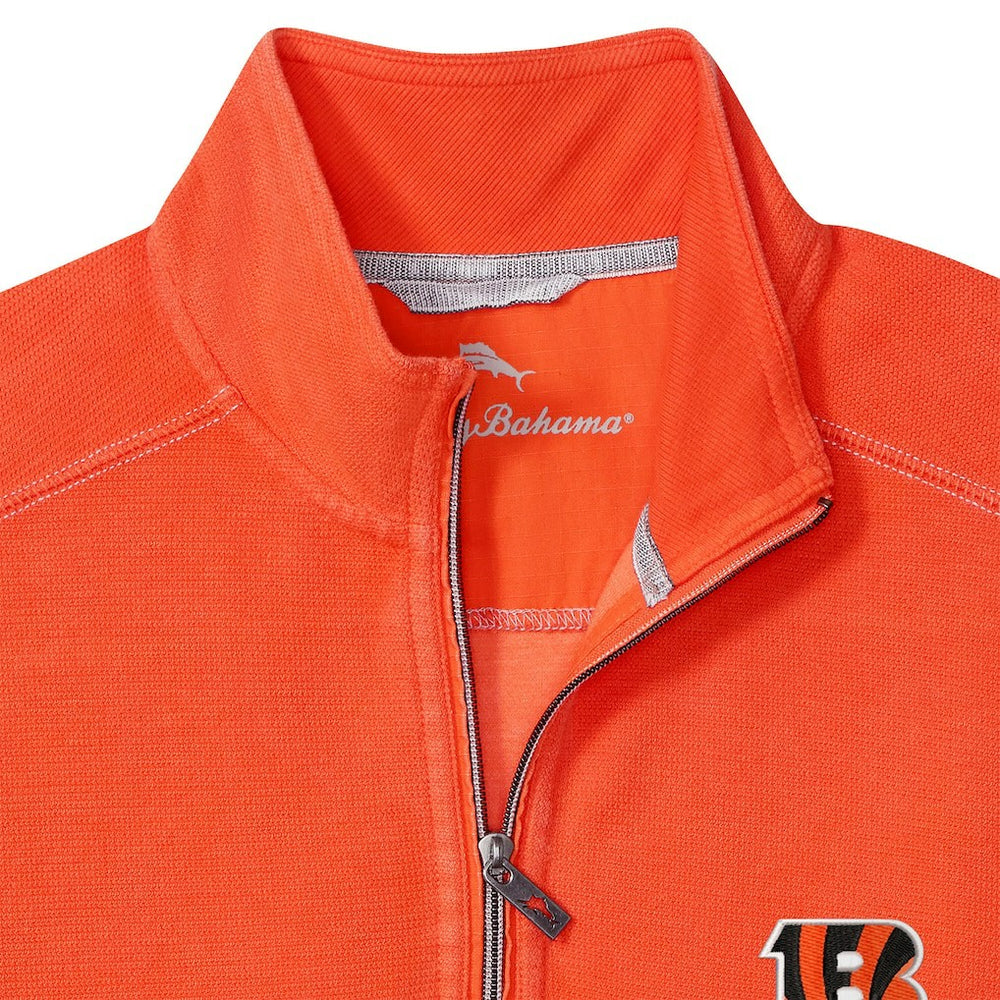 Cincinnati Bengals Sport Tobago Half-Zip Pullover - Orange online