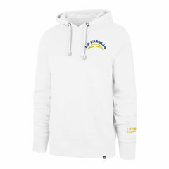 Los Angeles Chargers '47 La Familia Headline Pullover Hoodie - White on sale