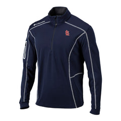 St. Louis Cardinals Omni-Wick Shotgun Quarter-Zip Pullover - Navy | Columbia