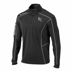 Kansas City Royals Omni-Wick Shotgun Quarter-Zip Pullover - Gray | Columbia