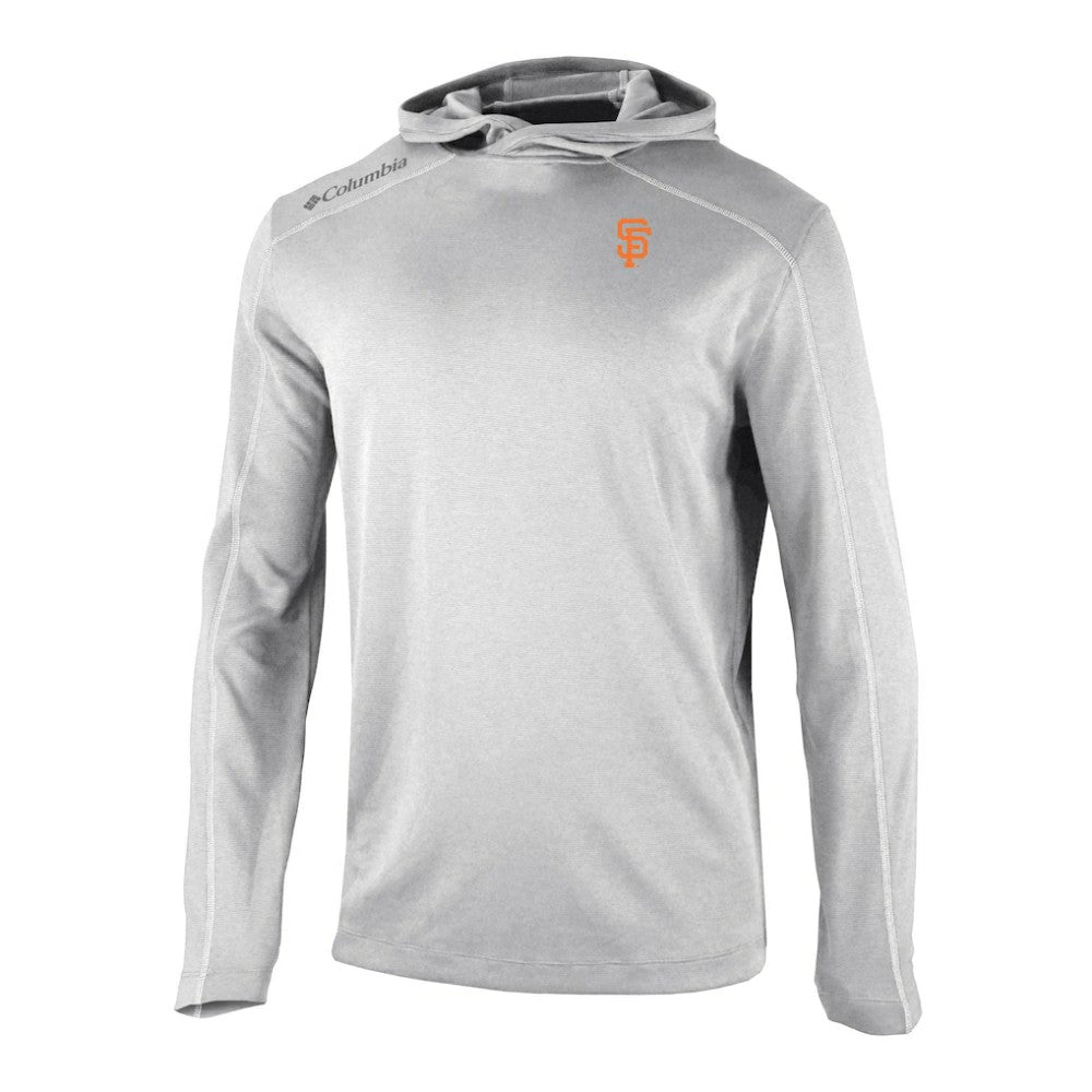 San Francisco Giants Omni-Wick Shotgun Pullover Hoodie - Gray | Columbia