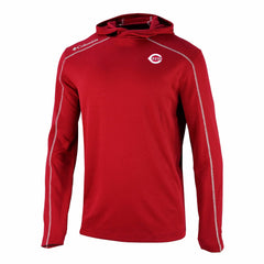 Cincinnati Reds Omni-Wick Shotgun Pullover Hoodie - Red | Columbia