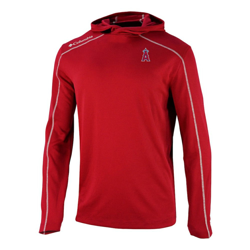 Los Angeles Angels Omni-Wick Shotgun Pullover Hoodie - Red | Columbia