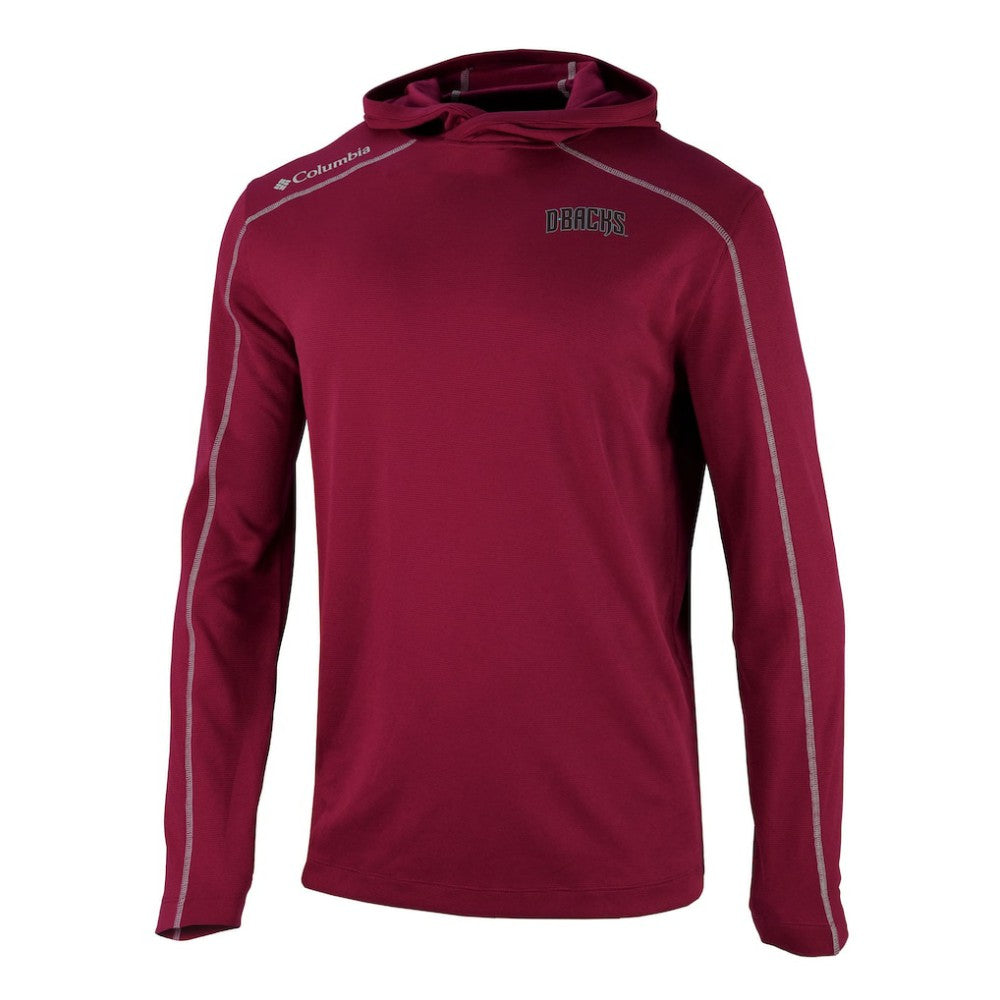 Arizona Diamondbacks Omni-Wick Shotgun Pullover Hoodie - Red | Columbia