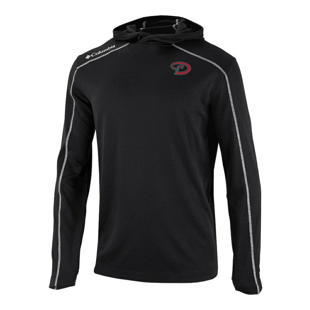 Arizona Diamondbacks Omni-Wick Shotgun Pullover Hoodie - Black | Columbia