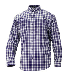 Colorado Rockies Super Tamiami Omni-Shade Long Sleeve Button-Down Shirt - Purple | Columbia