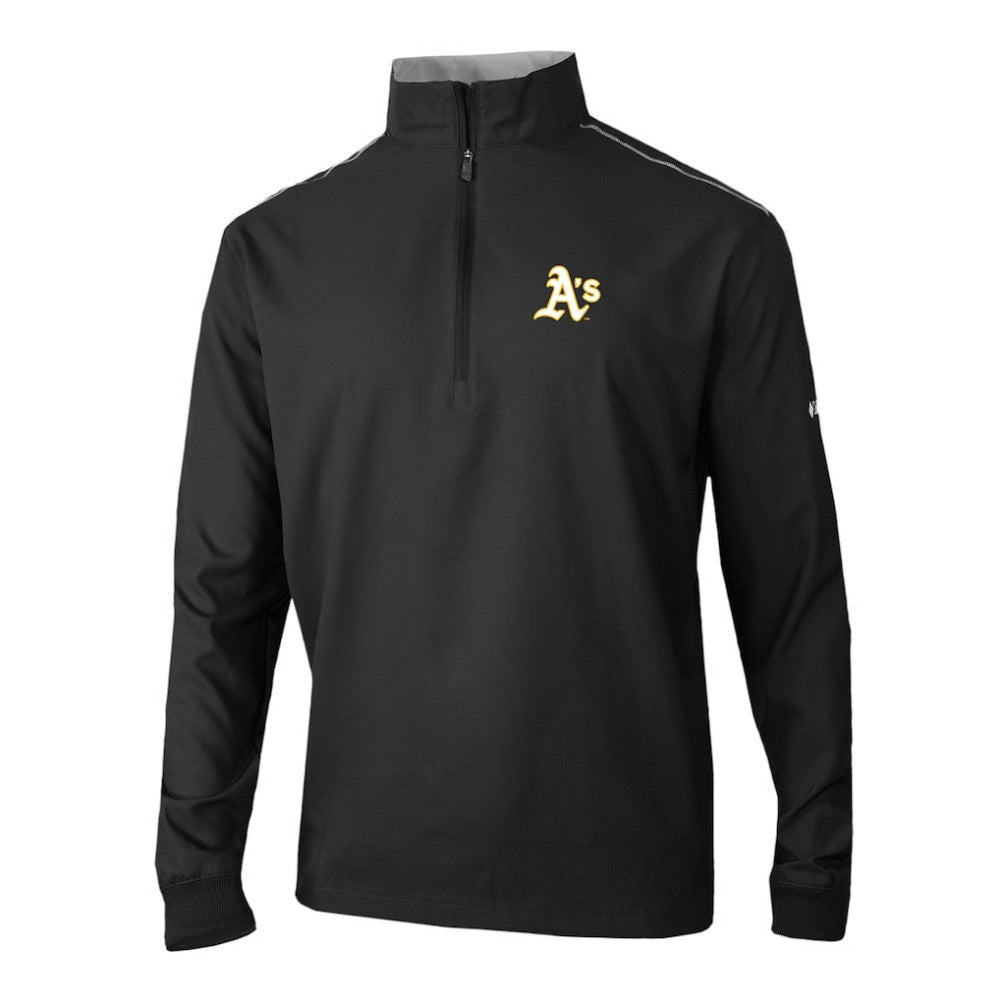 Athletics Omni-Wick Bogey's Paradise Quarter-Zip Pullover - Black | Columbia