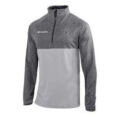 Chicago White Sox Omni-Wick Raglan Rockin' It Quarter-Zip Pullover - Gray | Columbia
