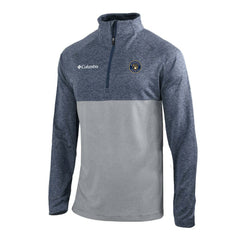 Milwaukee Brewers Omni-Wick Raglan Rockin' It Quarter-Zip Pullover - Navy | Columbia