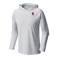 St. Louis Cardinals Terminal Tackle Omni-Shade Pullover Hoodie - White | Columbia