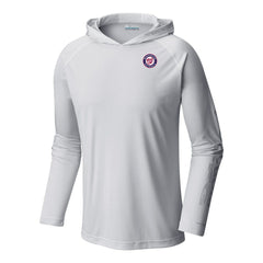 Washington Nationals Terminal Tackle Omni-Shade Pullover Hoodie - White | Columbia