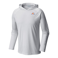 Colorado Rockies Terminal Tackle Omni-Shade Pullover Hoodie - White | Columbia