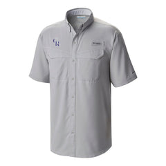 Colorado Rockies Omni-Wick Low Drag Offshore Button-Up Shirt - Gray | Columbia