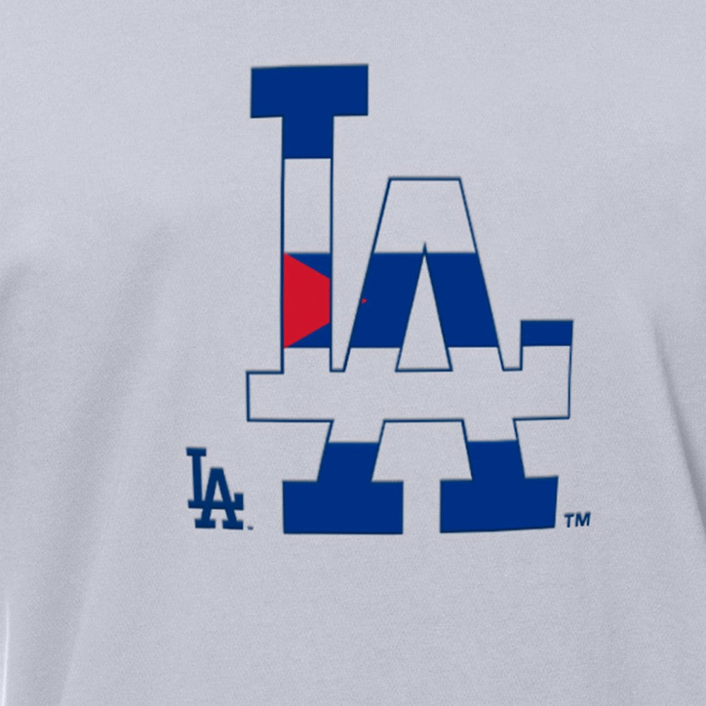 Los Angeles Dodgers Cuban Flag Logo T-Shirt - White | New Era