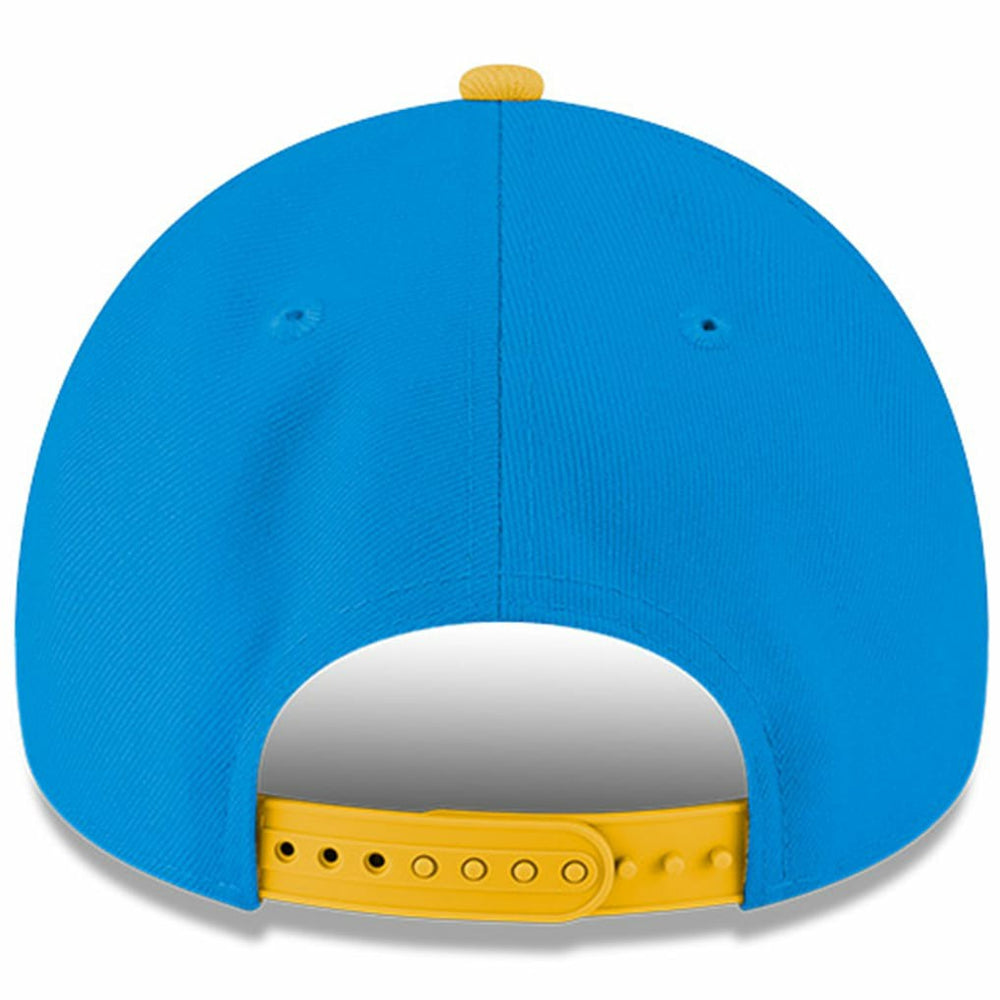 Los Angeles Chargers New Era Charger Power A-Frame 9FORTY Adjustable Hat - White/Powder Blue discount