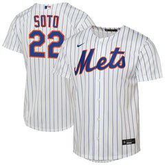Juan Soto New York Mets Youth Home Replica Jersey - White | Nike