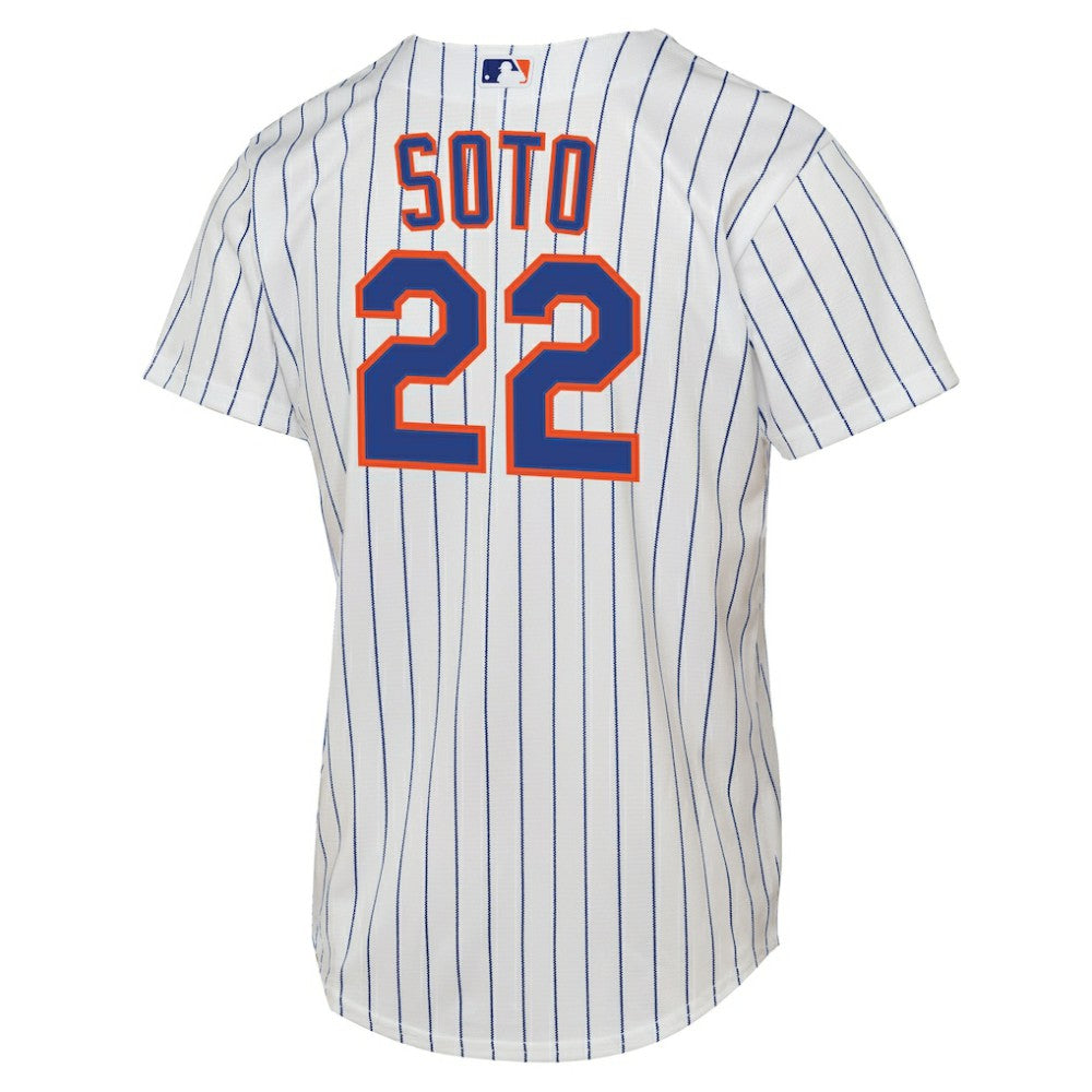 Juan Soto New York Mets Youth Home Replica Jersey - White | Nike