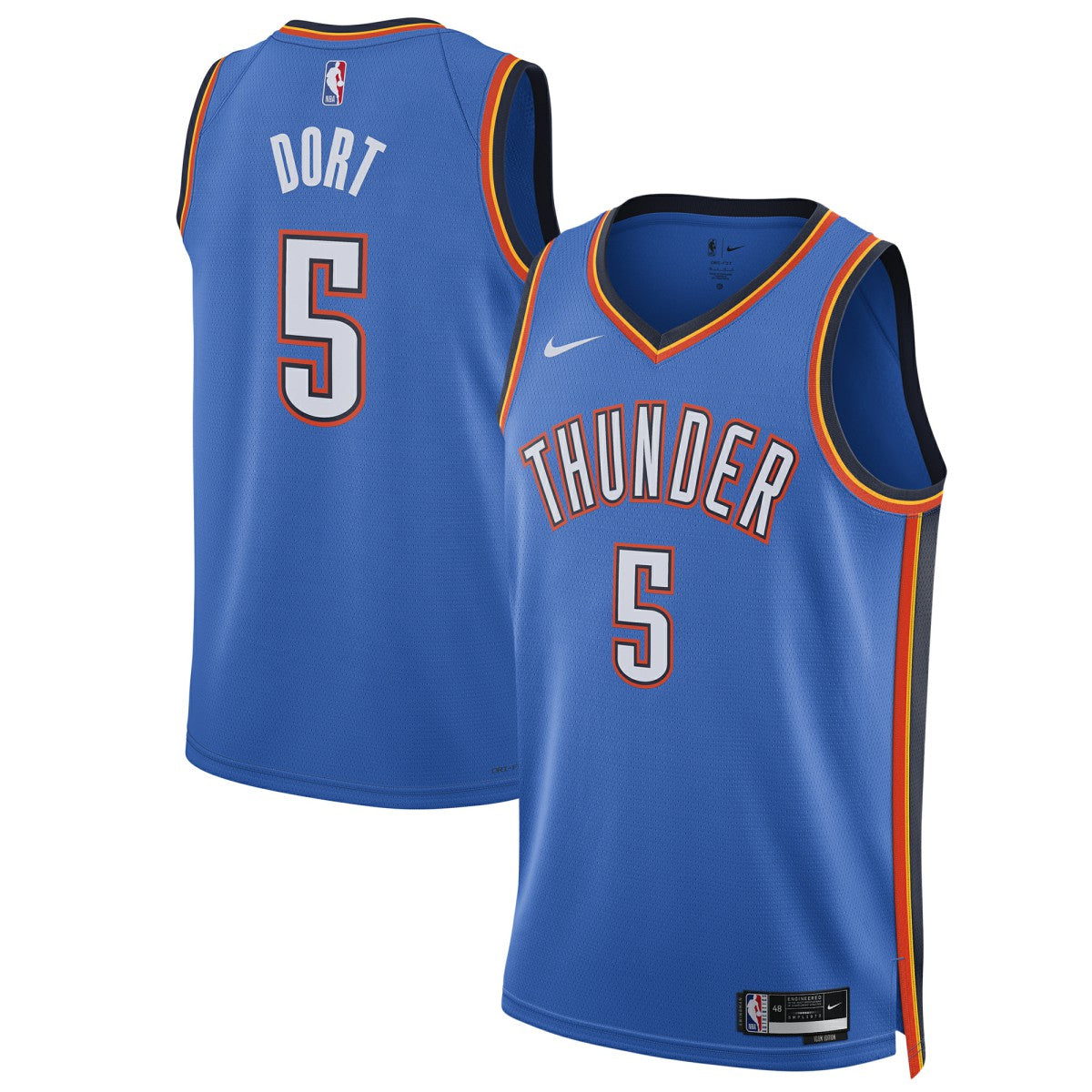 Luguentz Dort Oklahoma City Thunder Unisex Swingman Player Jersey - Icon Edition - Blue | Nike on sale