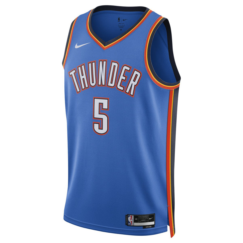 Luguentz Dort Oklahoma City Thunder Unisex Swingman Player Jersey - Icon Edition - Blue | Nike on sale