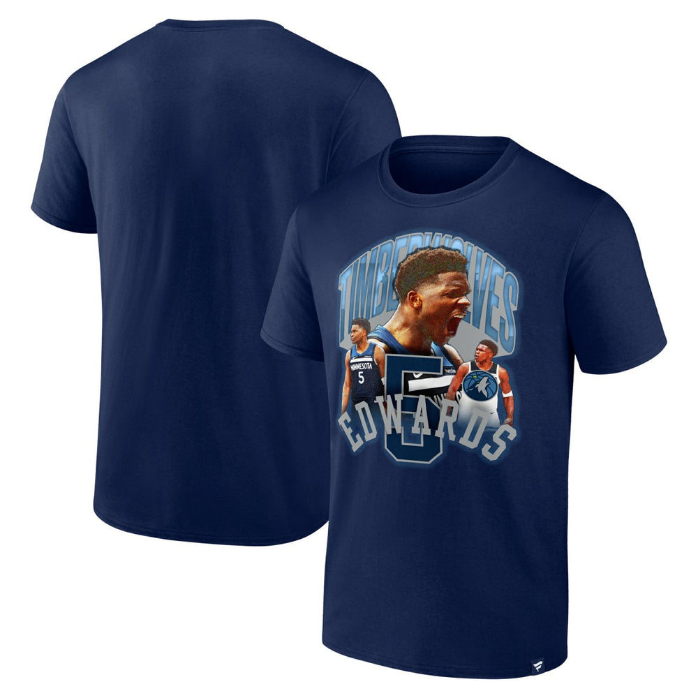 Anthony Edwards Minnesota Timberwolves Notorious 4.0 T-Shirt - Navy | Fanatics online