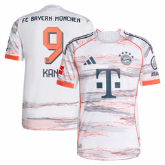 Harry Kane Bayern Munich 2025/26 Away Player Jersey - White | Adidas on sale