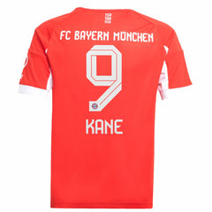 Harry Kane Bayern Munich Youth 2025/26 Home Replica Jersey - Red | Adidas cheap