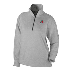 Arizona Diamondbacks Women's Birchwood Hills Quarter-Zip Pullover - Gray | Columbia