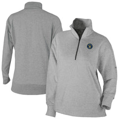 Milwaukee Brewers Women's Birchwood Hills Quarter-Zip Pullover - Gray | Columbia