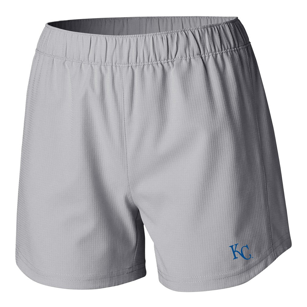 Kansas City Royals Women's Tamiami Pull-On Shorts - Gray | Columbia