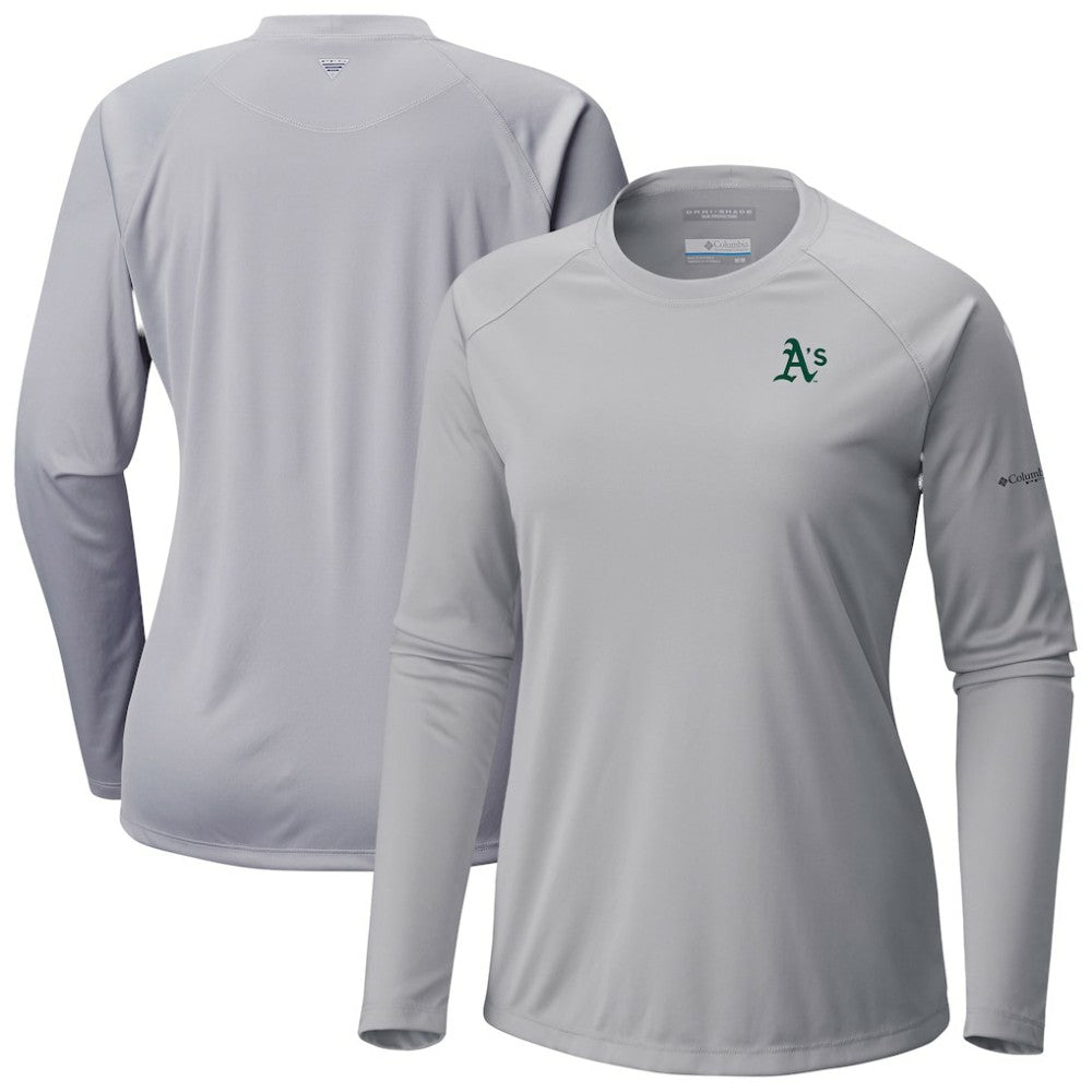 Athletics Tidal Tee II Long Sleeve T-Shirt - Gray | Columbia