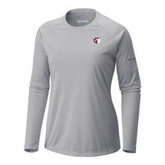 Cleveland Guardians Tidal Tee II Long Sleeve T-Shirt - Gray | Columbia