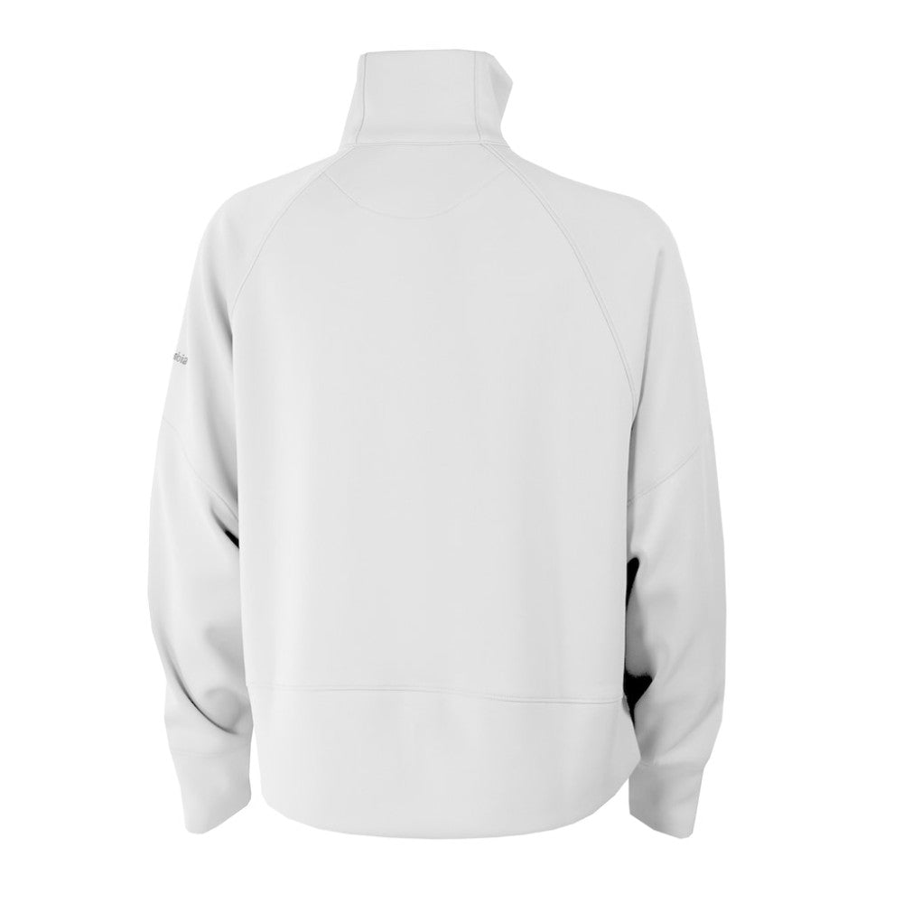 San Diego Padres Women's Wickhams Hills Raglan Omni-Wick Quarter-Zip Pullover - White | Columbia