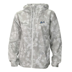 New York Mets Women's Flash Challenger Full-Zip Hoodie Windbreaker Jacket - Gray/White | Columbia